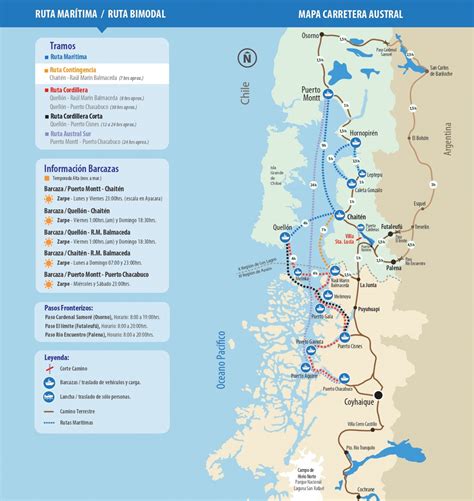 Mapa de la distribución de la merluza austral en Chile