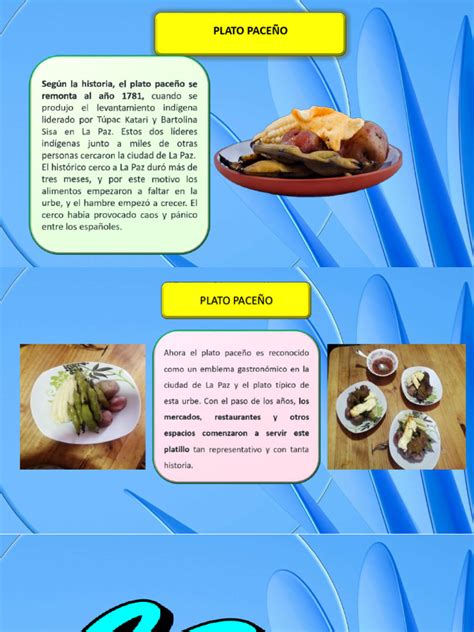 Infografía con los ingredientes frescos necesarios para la preparación del plato paceño.