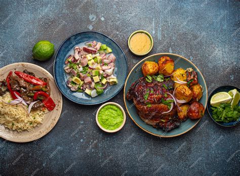 platos variados de la cocina peruana