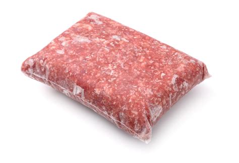 Ilustración de carne molida congelada