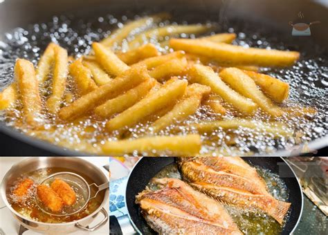 Infografía detallando los pasos para una fritura perfecta de papas fritas
