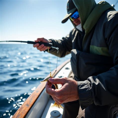 Infografía sobre cómo preparar un montaje con cebo vivo para la pesca de fondo