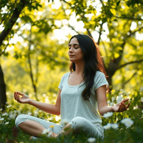 Persona meditando o reflexionando en un entorno desafiante, con elementos que simbolizan obstáculos y crecimiento personal