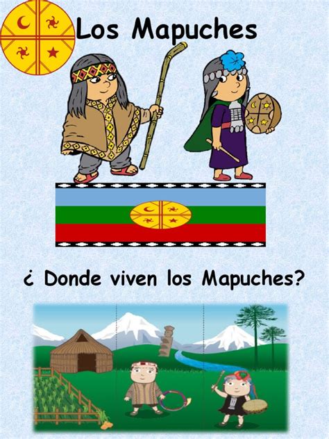 ilustración dramática que represente niños mapuches siendo afectados por la violencia policial o balas de goma durante un operativo