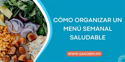 Infografía: pasos básicos para organizar un menú semanal sencillo y efectivo