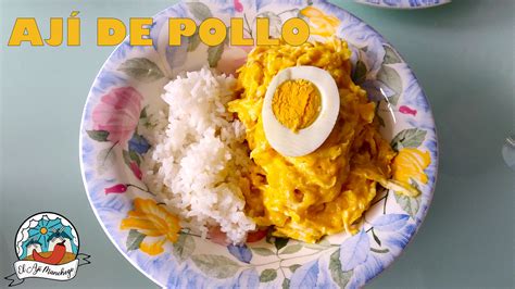 Esquema de los ingredientes principales: ají amarillo, pollo deshilachado, leche y pecanas