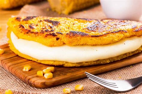 Variedad de rellenos para cachapas