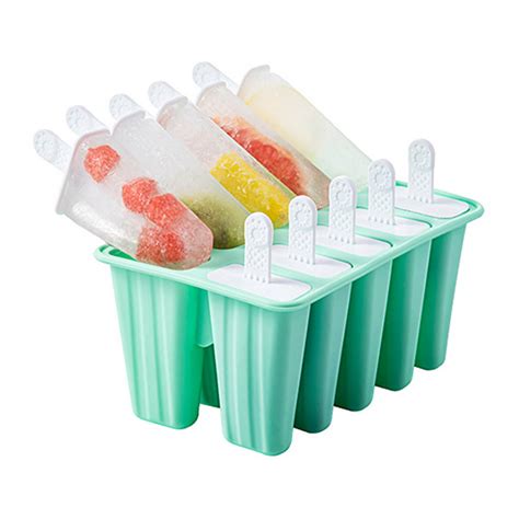 Foto de asadera para muffins utilizada para hacer paletas de hielo