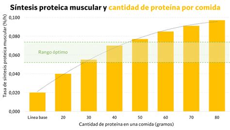 Gráfico comparativo de las recomendaciones de ingesta proteica para niños según su edad.