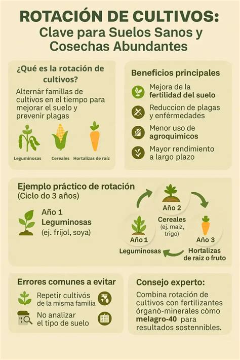 Infografía comparativa: rotación de cultivos que muestra cómo la arveja prepara el nitrógeno del suelo para el posterior desarrollo del maíz.