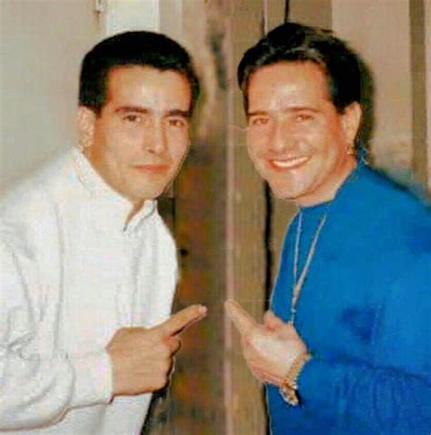 Fotografía de los hermanos Frankie y Viti Ruiz juntos