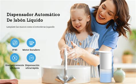 Esquema de funcionamiento de un dispensador de jabón: sistema de bombeo vs. sensor infrarrojo