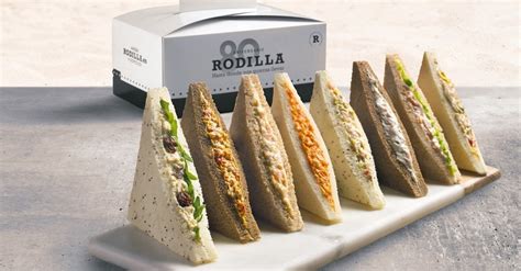 Publicidad vintage de sándwiches de Rodilla