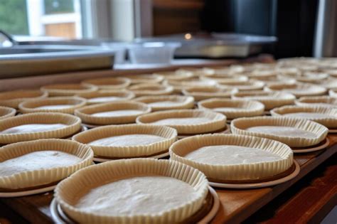 Tortas horneadas listas para rellenar