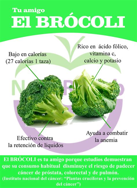 Infografía con los 5 tips para elegir un brócoli fresco