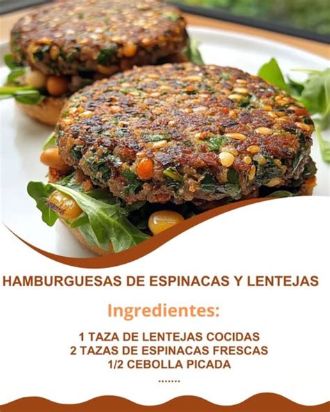 Ilustración de lentejas crudas y cocidas junto a cebolla, ajo y especias para preparar hamburguesas vegetarianas.