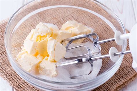 foto de mantequilla cremada con azúcar