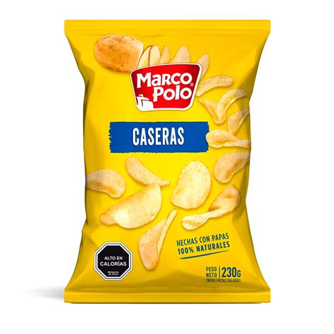 Foto del envase de Papas Fritas Marco Polo 420g