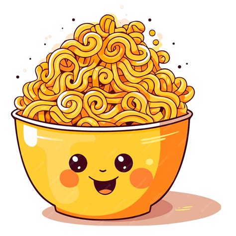 Imagen ilustrativa de chips de fideos fritos en un bowl