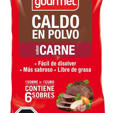 Foto del empaque de Caldo en Polvo Sabor Carne Gourmet, 48g