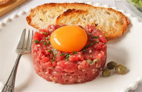 Esquema de la migración del steak tartar desde Asia Central a Europa