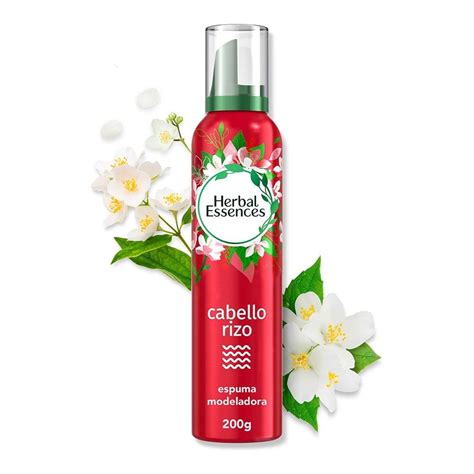 Envase de Espuma Modeladora Herbal Essences para Cabello Rizo