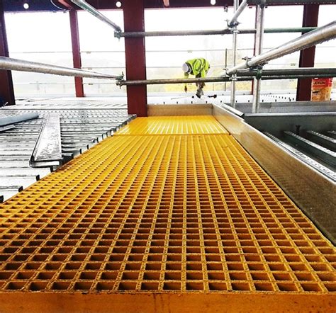 Infografía: Ventajas del grating de fibra de vidrio