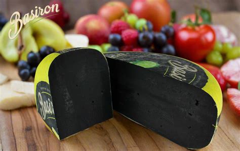 Infografía comparativa: Black Lemon Gouda vs. otros quesos negros