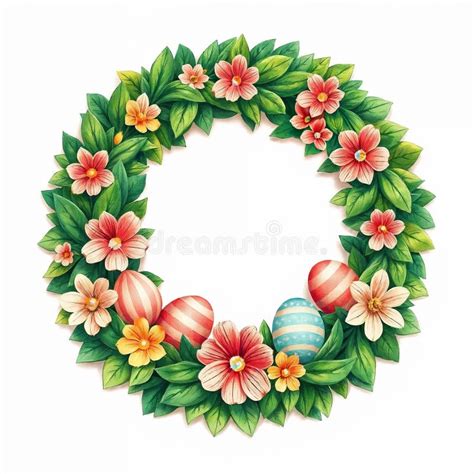 Ilustración de una torta tropical colorida y decorada con flores y hojas.