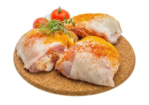 Mollet de pollo crudo