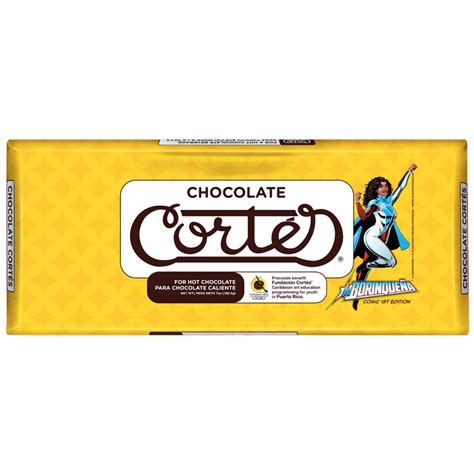 Variedad de productos de Chocolate Cortés
