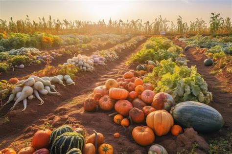 Cosecha de frutas y verduras de verano en América