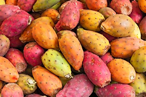 Tunas o higos chumbos frescos