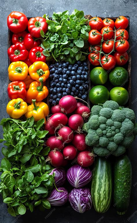Variedad de verduras frescas cortadas en diferentes formas para tempura