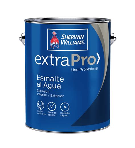 Esquema que muestra la aplicación de esmalte al agua sobre distintas superficies: madera, metal, plástico y vidrio