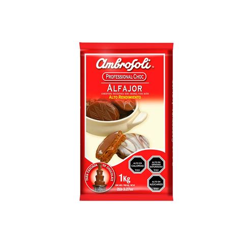 Foto de Cobertura Alfajor Ambrosoli en su empaque original