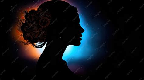 Representación artística de una mujer enigmática y seductora, con elementos de la cultura latina