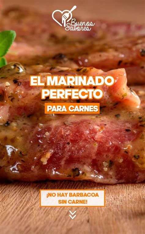 Infografía: pasos clave para el marinado perfecto de carnes (selección, mezcla, reposo, cocción)