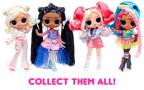 Infographic showing different L.O.L. Surprise! collections