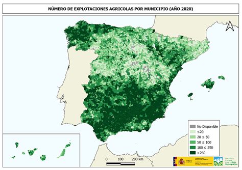 Gráfico mostrando la distribución de explotaciones agrícolas en Francia