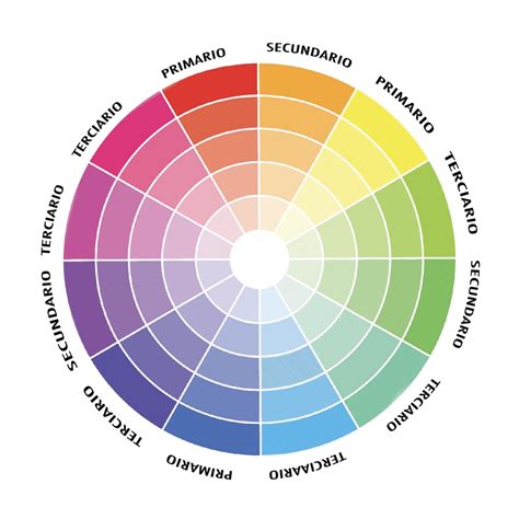 Infografía: Rueda cromática mostrando la armonía entre colores pastel y tonos neutros