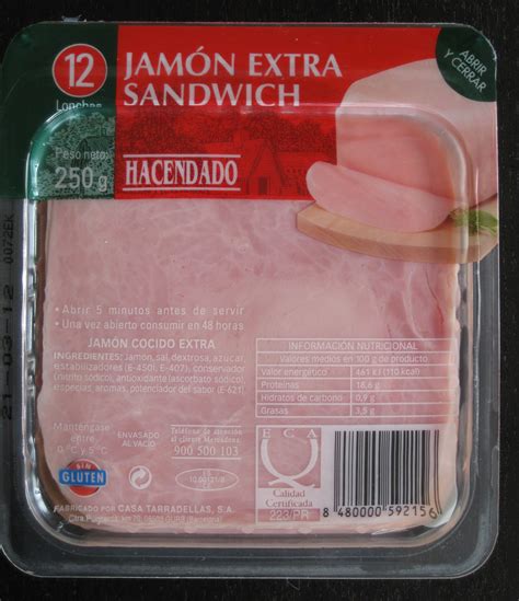 infografía comparativa entre jamón cocido extra, jamón cocido y fiambre de magro
