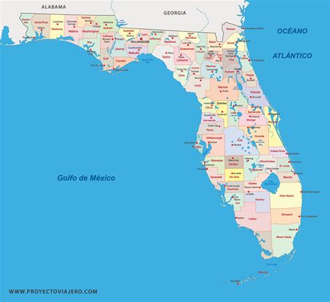 Mapa de Florida destacando zonas con alta presencia de tiendas de productos argentinos y puntos de distribución de dulces artesanales
