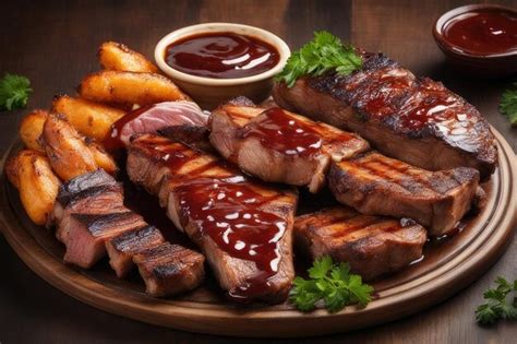 Plato de carnes a la espada recién cortadas al estilo Fogo de Chão