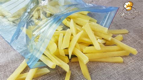 comparativa de papas naturales vs papas congeladas: proceso y resultado