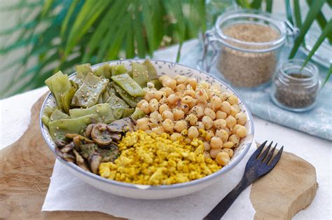 Ejemplos de platos veganos y vegetarianos atractivos