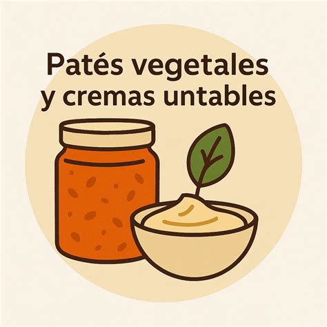 Patés y cremas vegetales variadas en cuencos