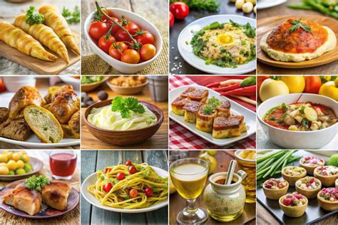 Infografía o collage mostrando la variedad de rolls y platos ofrecidos