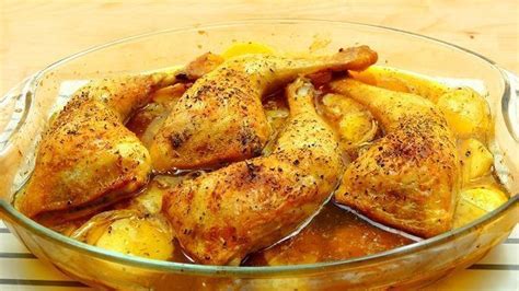 muslos de pollo al horno con cerveza y mostaza