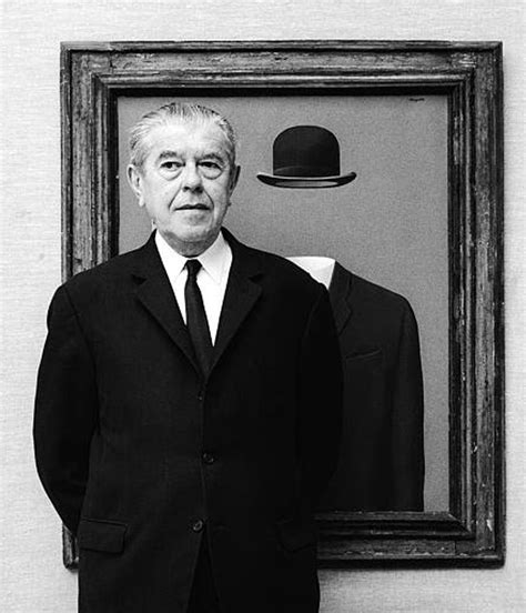 Retrato de René Magritte